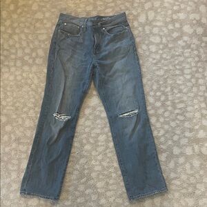 Women’s JCrew  Blue Distressed Jeans